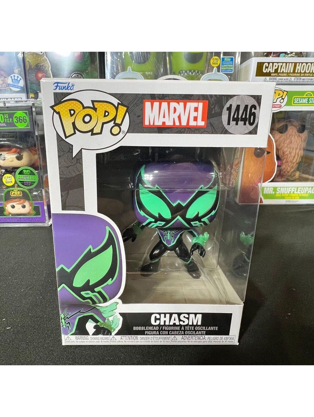 Funko Pop Marvel Chasm 1446 Vinyl Bobblehead Figure Purple Black Green